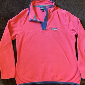 Patagonia Micro D Snap-T Fleece Pullover - Women, pink
